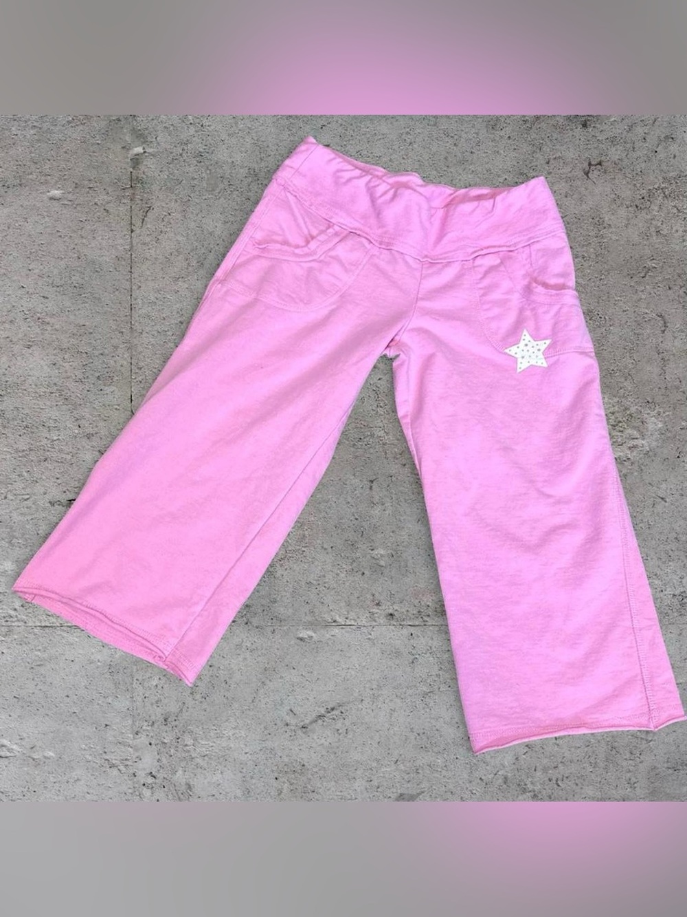 La Senza Girl Vintage Y2K Pink Capri Pants